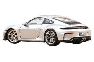 Porsche 911 992.2 GT3 Touring Package GT Silver Metallic Norev 1:18 187002 Pressofusione — immagine 3 di 5