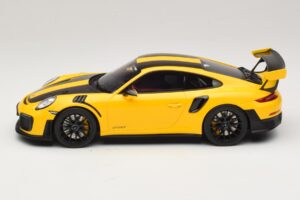 Porsche 911 GT2 RS 991.2 Nurburgring Lap Record Giallo GT Spirit 1:18 GT972 Resina — immagine 3 di 6