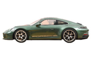 Porsche 911 992 S/T Malachite Green Metallic Norev 1:12 127552 Pressofusione — immagine 3 di 4