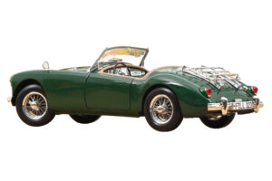 MG MGA British Racing Green Norev 1:18 182610 Pressofusione — immagine 3 di 5