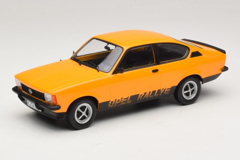 Opel Kadett C Rallye 2.0E Brilliant Ochre Norev 1:18 183659 Pressofusione