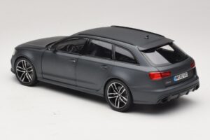Audi RS6 C7 Avant Daytona Grey Minichamps 1:18 5011216225 Pressofusione — immagine 6 di 8
