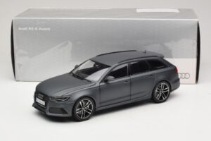 Audi RS6 C7 Avant Daytona Grey Minichamps 1:18 5011216225 Pressofusione — immagine 8 di 8
