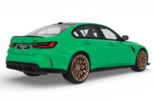 BMW M3 G80 CS Signal Green GT Spirit 1:18 GT976 Resina — immagine 2 di 4