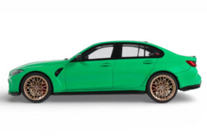 BMW M3 G80 CS Signal Green GT Spirit 1:18 GT976 Resina — immagine 3 di 4