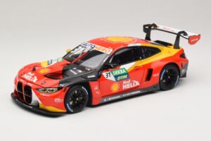 BMW M4 GT3 #31 Schubert Motorsport S. van der Linde Winner DTM Lausitzring 2022 Minichamps 1:18 113222031 Pressofusione — immagine 2 di 8