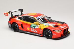 BMW M4 GT3 #31 Schubert Motorsport S. van der Linde Winner DTM Lausitzring 2022 Minichamps 1:18 113222031 Pressofusione — immagine 6 di 8
