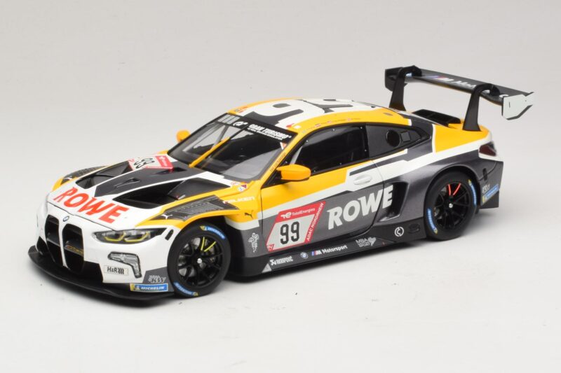 BMW M4 GT3 #99 Rowe Racing A. Farfus Nürburgring 24 Hours 2023 Minichamps 1:18 113232099 Pressofusione