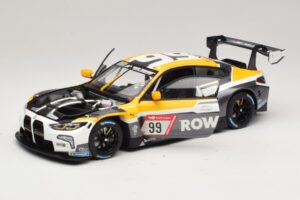 BMW M4 GT3 #99 Rowe Racing A. Farfus Nürburgring 24 Hours 2023 Minichamps 1:18 113232099 Pressofusione — immagine 2 di 8