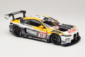 BMW M4 GT3 #99 Rowe Racing A. Farfus Nürburgring 24 Hours 2023 Minichamps 1:18 113232099 Pressofusione — immagine 6 di 8