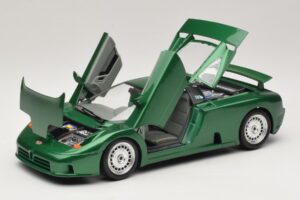 Bugatti EB110 Verde Metallizzato Bburago 1:18 3003 Pressofusione — immagine 2 di 8