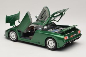 Bugatti EB110 Verde Metallizzato Bburago 1:18 3003 Pressofusione — immagine 5 di 8