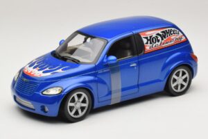 Chrysler PT Cruiser Consegna Blu Hot Wheels 1:18 29616 Pressofusione
