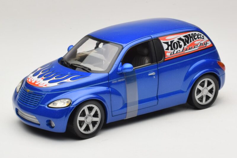 Chrysler PT Cruiser Consegna Blu Hot Wheels 1:18 29616 Pressofusione