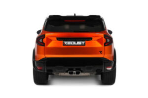 Dacia Duster Mk3 Redust Sport 4x2 Hybrid Metallic Orange Otto 1:18 OT1316 Resina — immagine 4 di 4