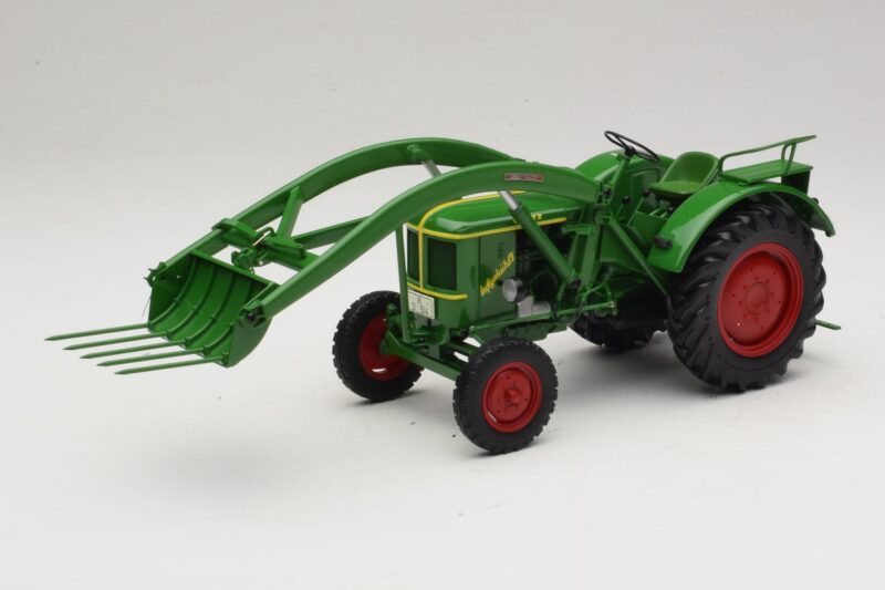 Deutz F2L 514 Trattore Caricatore Frontale Verde Minichamps 1:18 Deutz F2L 514 Trattore Caricatore Frontale Verde Minichamps 1:18 109144071 Pressofusione