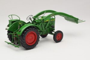 Deutz F2L 514 Trattore Caricatore Frontale Verde Minichamps 1:18 109144071 Pressofusione — immagine 2 di 6