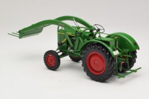 Deutz F2L 514 Trattore Caricatore Frontale Verde Minichamps 1:18 109144071 Pressofusione — immagine 5 di 6