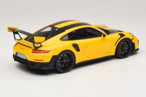 Porsche 911 GT2 RS 991.2 Nurburgring Lap Record Giallo GT Spirit 1:18 GT972 Resina — immagine 2 di 6