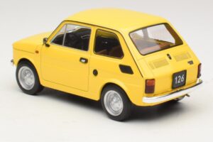 Fiat 126 Giallo MCG 1:18 MCG18667 Pressofusione — immagine 4 di 6