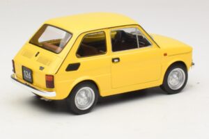 Fiat 126 Giallo MCG 1:18 MCG18667 Pressofusione — immagine 5 di 6