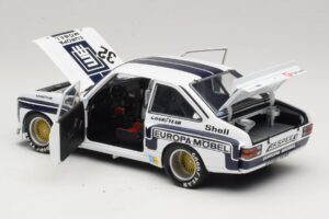 Ford Escort RS1800 #32 K. Ludwig Nurburgring Winner 1976 Minichamps 1:18 100768432-R1 Pressofusione — immagine 5 di 8