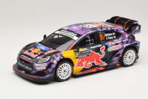 Ford Puma Rally1 #55 J. McErlean / E. Treacy Rally Monte Carlo 2025 IXO 1:18 18RMC231A Pressofusione