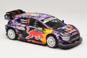 Ford Puma Rally1 #55 J. McErlean / E. Treacy Rally Monte Carlo 2025 IXO 1:18 18RMC231A Pressofusione — immagine 4 di 6