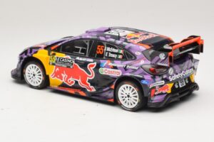 Ford Puma Rally1 #55 J. McErlean / E. Treacy Rally Monte Carlo 2025 IXO 1:18 18RMC231A Pressofusione — immagine 5 di 6