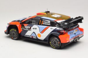 Hyundai i20 N Rally1 #1 T. Neuville / M. Wydaeghe Safari Rally Kenya 2025 IXO 1:18 18RMC247B Pressofusione — immagine 5 di 6