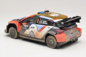 Hyundai i20 N Rally1 #8 O. Tanak / M. Jarveoja Safari Rally Kenya 2025 IXO 1:18 18RMC247A Pressofusione — immagine 5 di 6