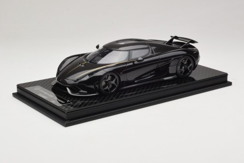 Koenigsegg Regera Nero Pacchetto Carbonio FrontiArt 1:18 F079-179 Resina