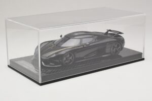 Koenigsegg Regera Nero Pacchetto Carbonio FrontiArt 1:18 F079-179 Resina — immagine 6 di 7