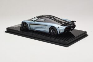 Koenigsegg Regera Blu Pacchetto Carbonio FrontiArt 1:18 F079-173 Resina — immagine 5 di 7