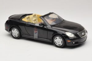 Lexus SC430 Cabriolet Nero Motormax 1:18 73119 Pressofusione — immagine 4 di 6