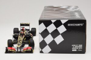 Lotus F1 Team E21 #7 K. Raikkonen Showcar 2013 Minichamps 1:18 110130077 Pressofusione — immagine 6 di 7