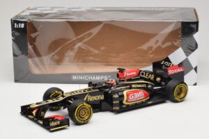 Lotus F1 Team E21 #7 K. Raikkonen Showcar 2013 Minichamps 1:18 110130077 Pressofusione — immagine 7 di 7