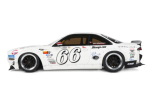 Nissan Silvia S14 Rocket Bunny Boss White Otto 1:18 OT1240 Resina — immagine 3 di 5
