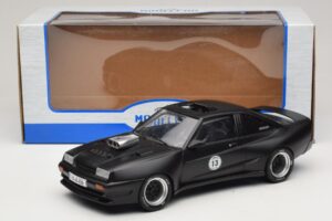 Opel Manta B Custom Nero Opaco Kenwood MCG 1:18 MCG18095 Pressofusione — immagine 6 di 6