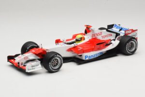 Panasonic Toyota Racing TF106 #12 R. Schumacher Presentation 2006 Minichamps 1:18 AM59553G Pressofusione