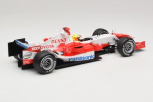 Panasonic Toyota Racing TF106 #12 R. Schumacher Presentation 2006 Minichamps 1:18 AM59553G Pressofusione — immagine 2 di 6