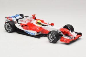 Panasonic Toyota Racing TF106 #12 R. Schumacher Presentation 2006 Minichamps 1:18 AM59553G Pressofusione — immagine 4 di 6