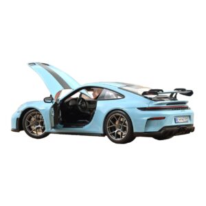 Porsche 911 992.2 GT3 Weissach Package Gulf Blue Norev 1:18 187000 Pressofusione — immagine 2 di 3