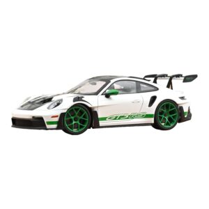 Porsche 911 992 GT3 RS Tribute to Carrera RS Bianco Python Green Norev 1:12 127535 Pressofusione