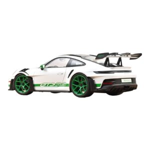 Porsche 911 992 GT3 RS Tribute to Carrera RS Bianco Python Green Norev 1:12 127535 Pressofusione — immagine 2 di 4