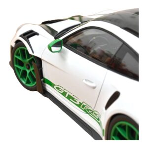 Porsche 911 992 GT3 RS Tribute to Carrera RS Bianco Python Green Norev 1:12 127535 Pressofusione — immagine 4 di 4