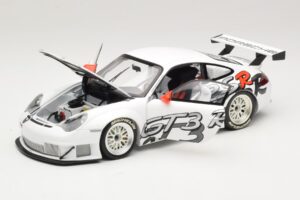 Porsche 911 996 GT3 RSR Bianco 2005 Minichamps 1:18 WAP02160215 Pressofusione — immagine 2 di 8