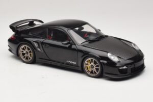 Porsche 911 997 GT2 RS Nero Minichamps 1:18 100069401-O Pressofusione — immagine 6 di 8