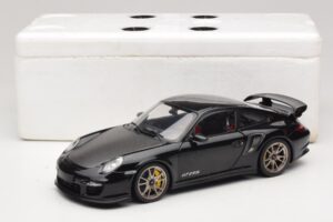 Porsche 911 997 GT2 RS Nero Minichamps 1:18 100069401-O Pressofusione — immagine 8 di 8