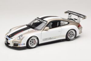 Porsche 911 997 GT3 Cup Bianco Con Strisce 2008 Minichamps 1:18 WAP0210130C Pressofusione